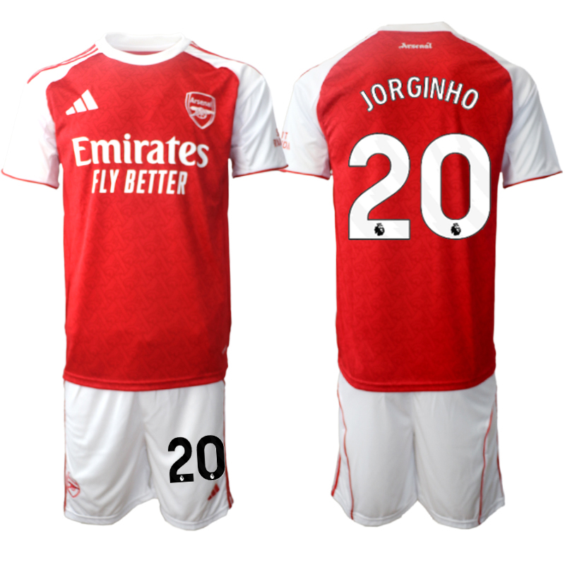 Men 2025-2026 Club Arsenal home red #20 Soccer Jersey 01
